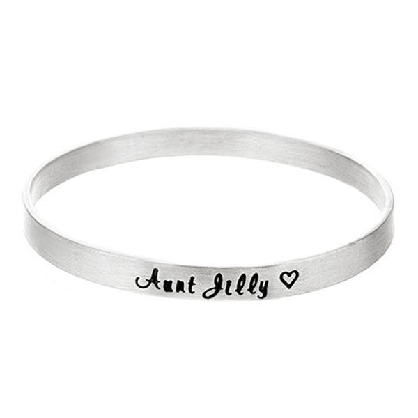 Picture of Silver Aunt Jilly Bangle